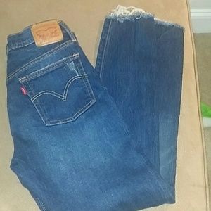 Levi's 501 Skinny High Waist Jeans